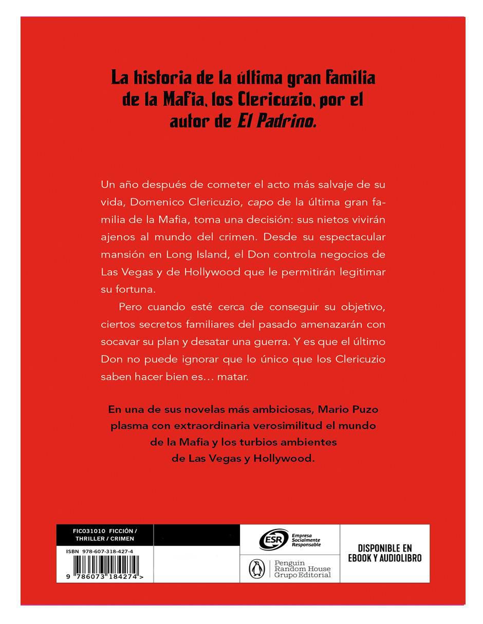 Libro El último Don de Mario Puzo 2