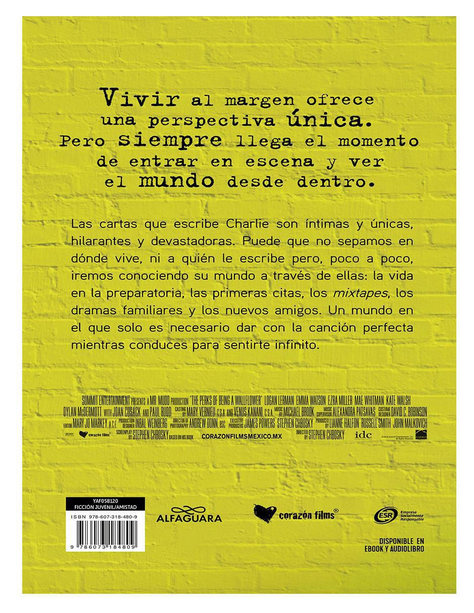 Libro Las ventajas de ser invisible de Stephen Chbosky 2