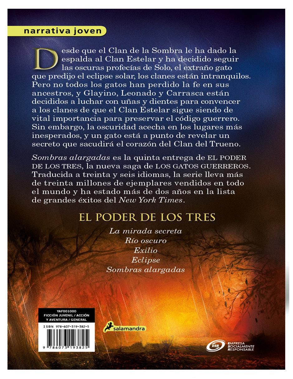 Libro Sombras alargadas de Erin Hunter 2