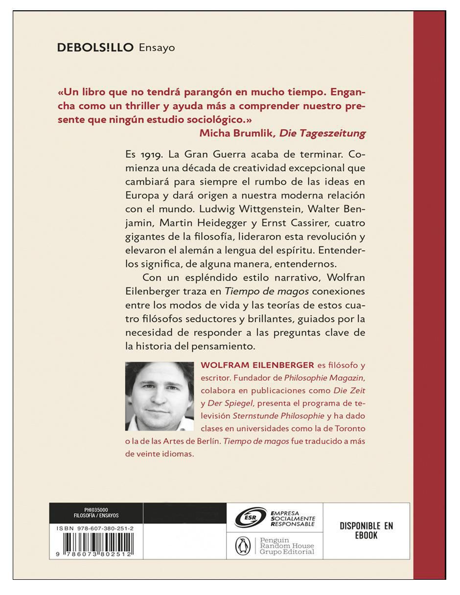 Libro Tiempo de magos de Wolfram Eilenberger 2