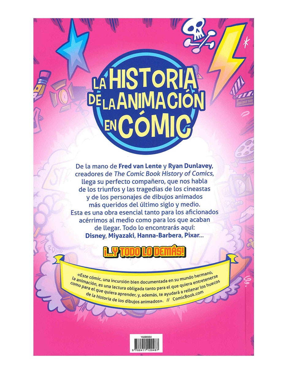 Revista La Historia De La Animación En Cómic 2