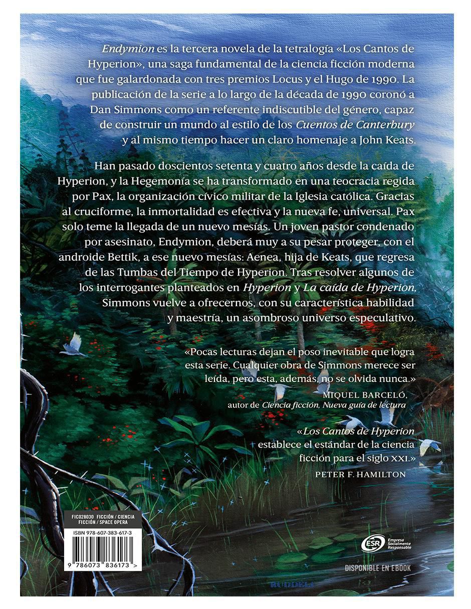 Libro Endymion de Dan Simmons 3
