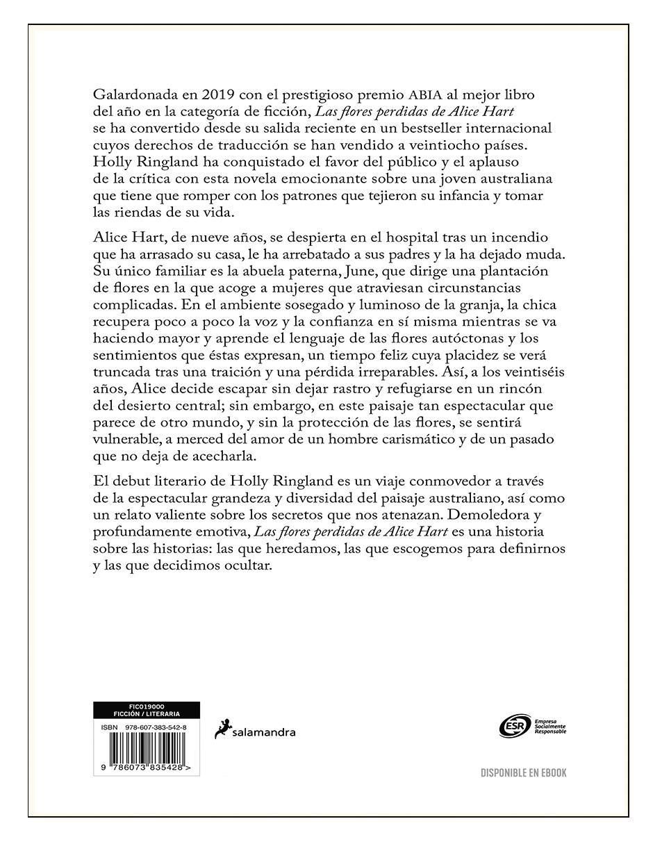 Libro Las flores perdidas de Alice Hart de Holly Ringland 2