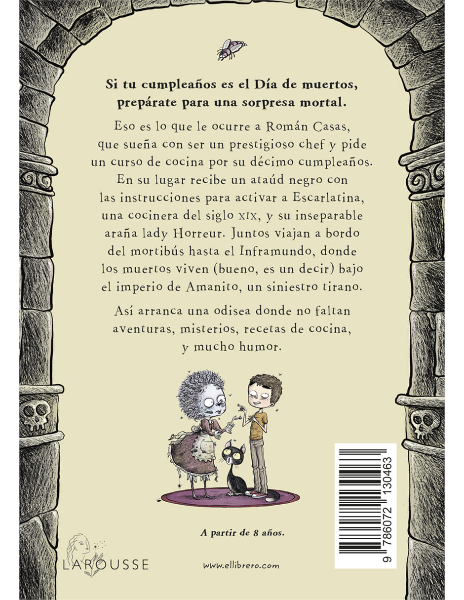 Libro Escarlatina: La Cocinera Cadáver de Ledicia Costas 2