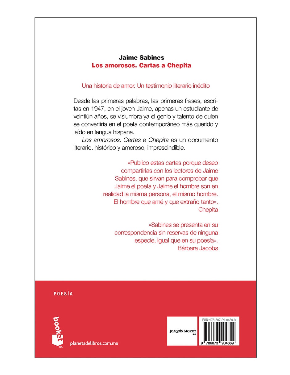 Libro Los amorosos de Jaime Sabines 2