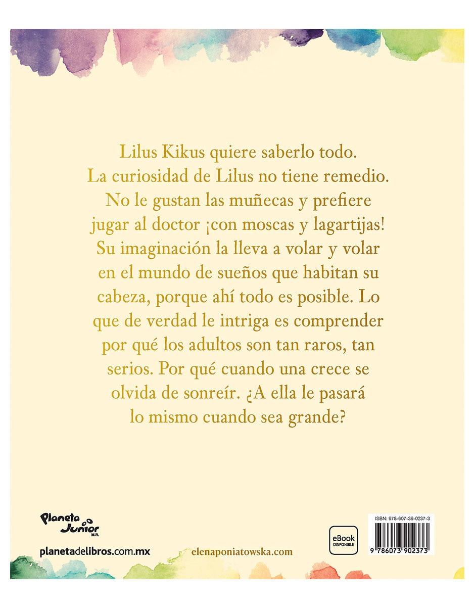 Libro Lilus Kikus de Elena Poniatowska 2