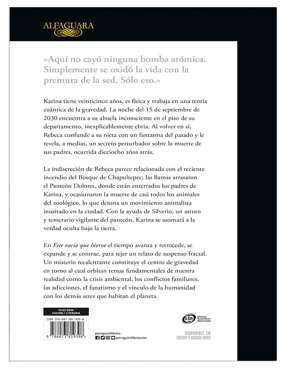 Libro Este vacío que hierve de Jorge Comensal 3