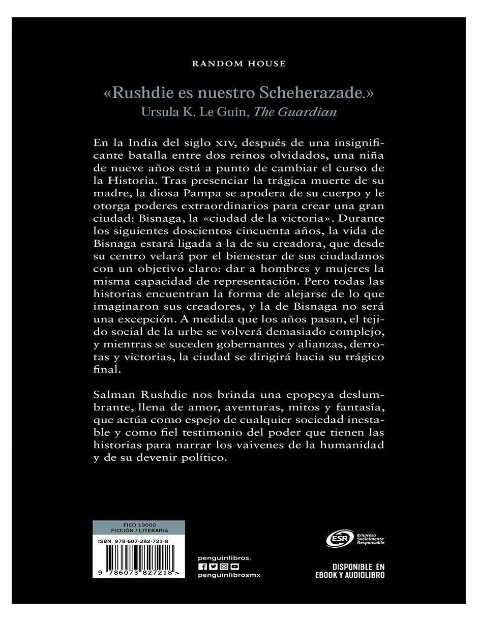 Libro Victory City de Salman Rushdie / Luis Murillo Fort 2