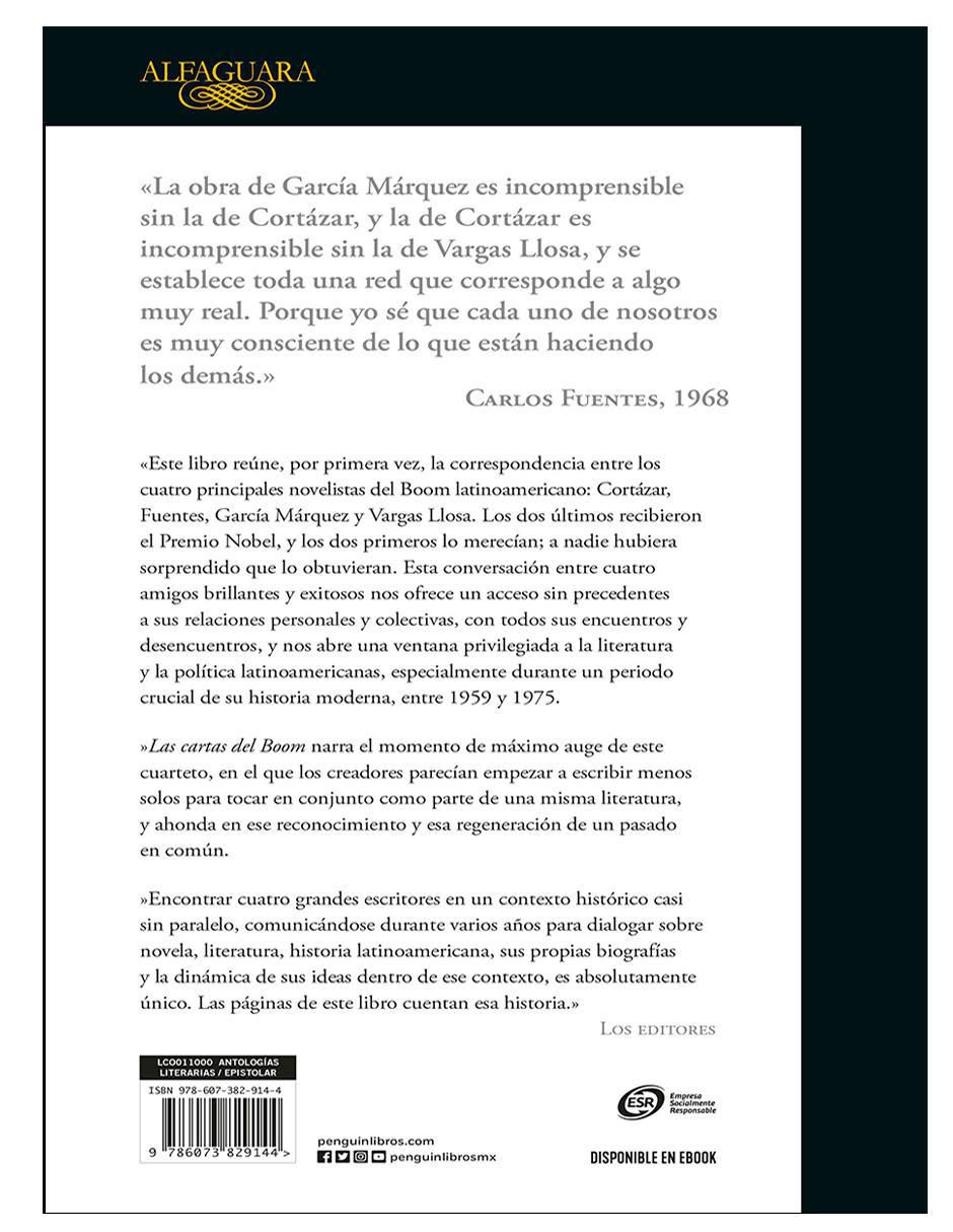Libro Las cartas del Boom de Mario Vargas Llosa / Gabriel García Márquez et al 2