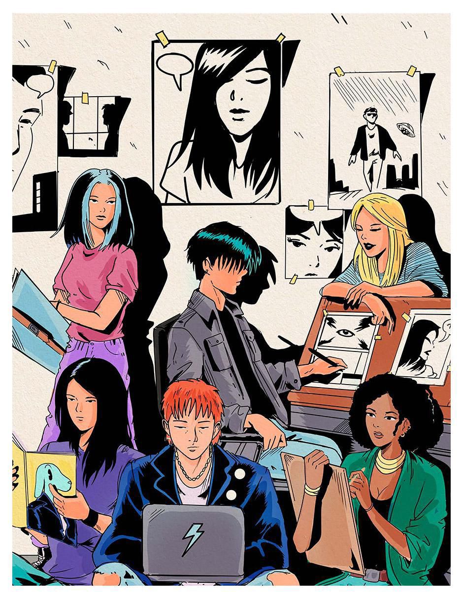 Libro Cómo dibujar una novela gráfica de Balthazar Pagani 4
