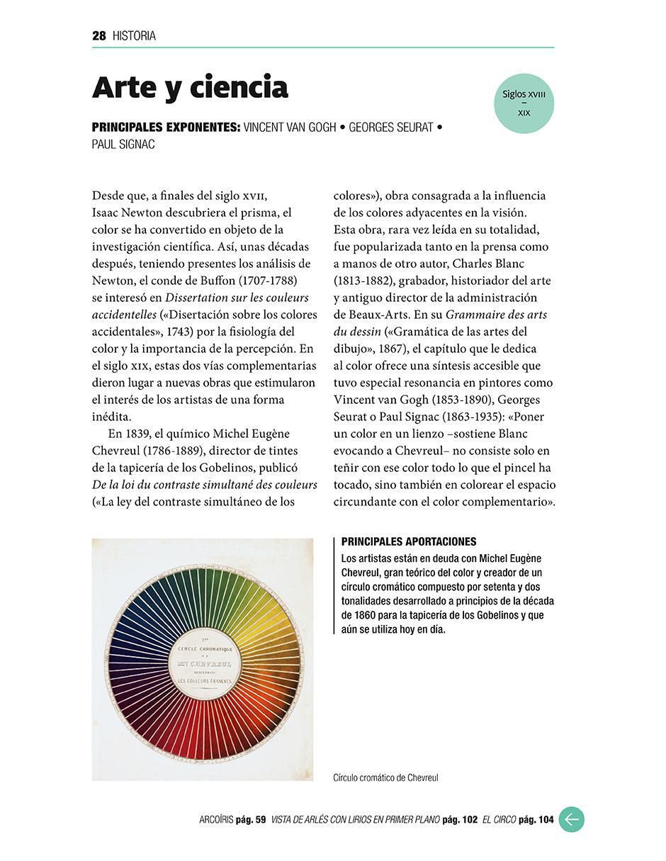 Libro Breve historia de los colores de Camille Vieville 4