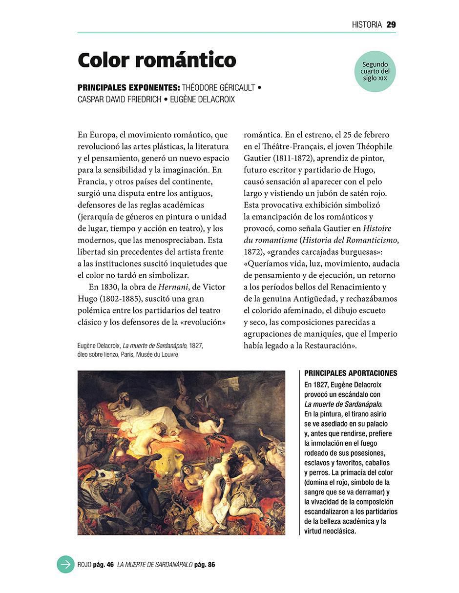 Libro Breve historia de los colores de Camille Vieville 5
