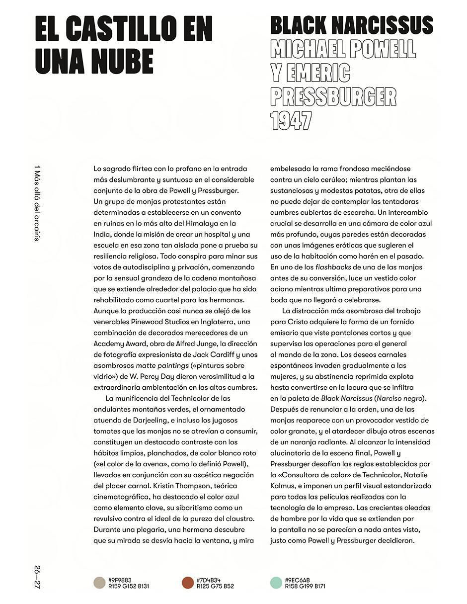 Libro Colores de cine de Charles Bramesco 3