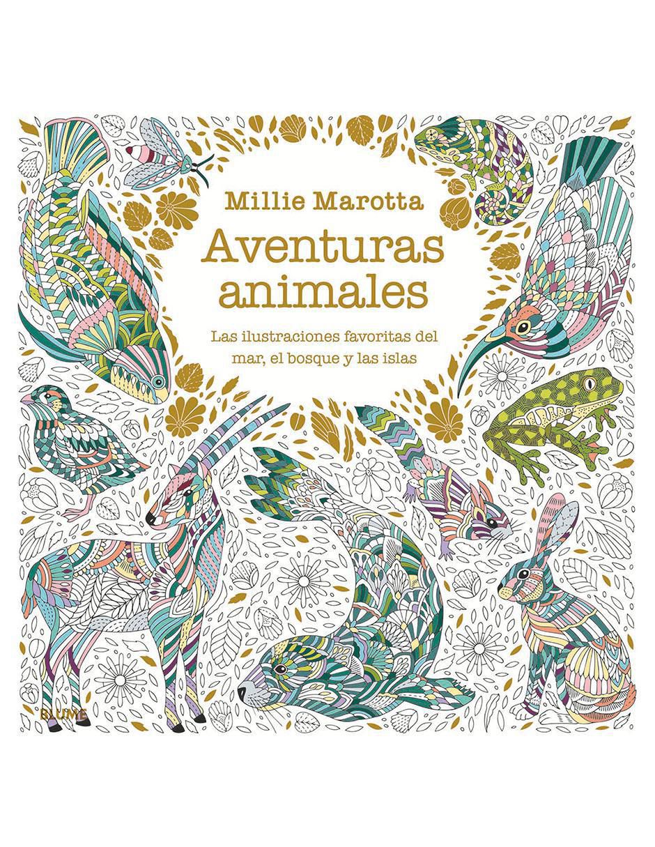 Libro Aventuras Animales de Millie Marotta Libro Aventuras Animales de Millie Marotta