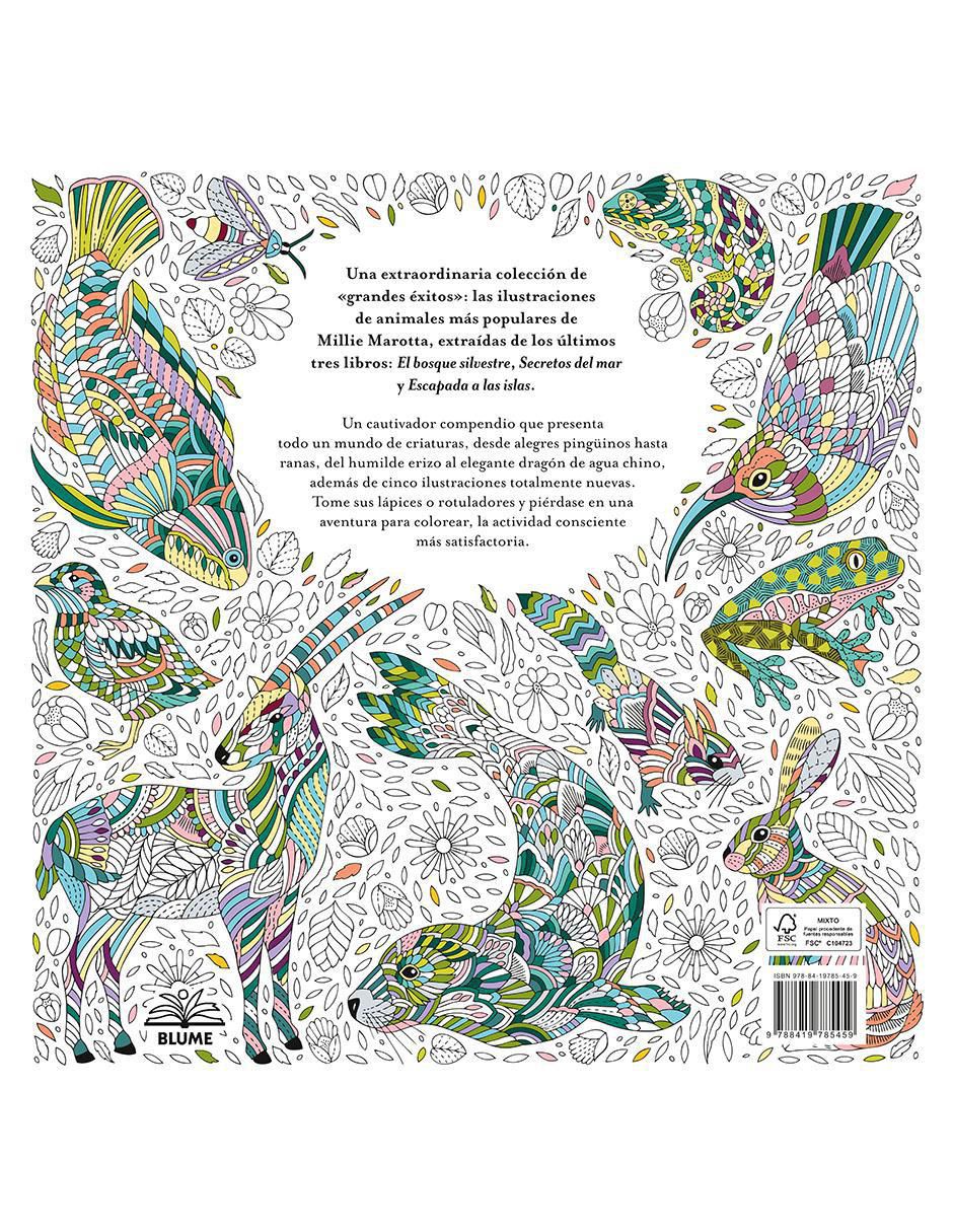 Libro Aventuras Animales de Millie Marotta 4