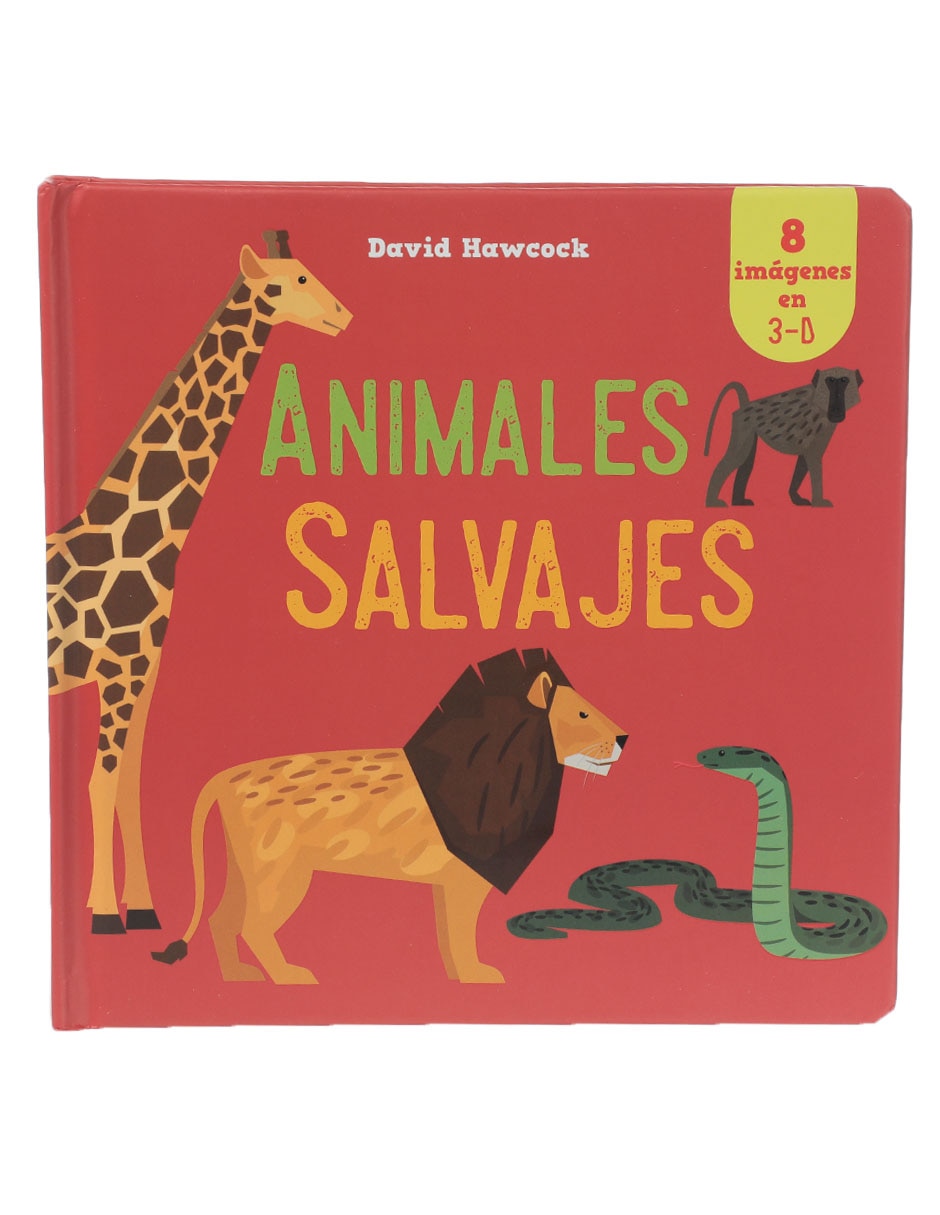 Libro Animales Salvajes de David Hawcock Libro Animales Salvajes de David Hawcock
