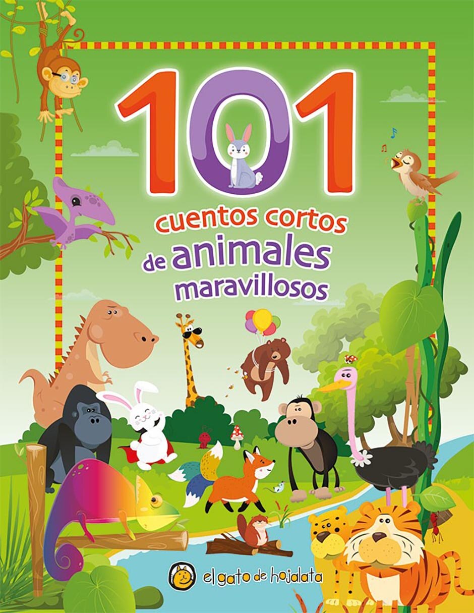 Libro 101 cuentos cortos de animales maravillosos de Editorial Guadal 1
