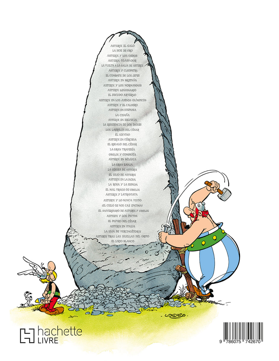 Libro 40. Asterix El Lirio Blanco de Caro Fabrice 2