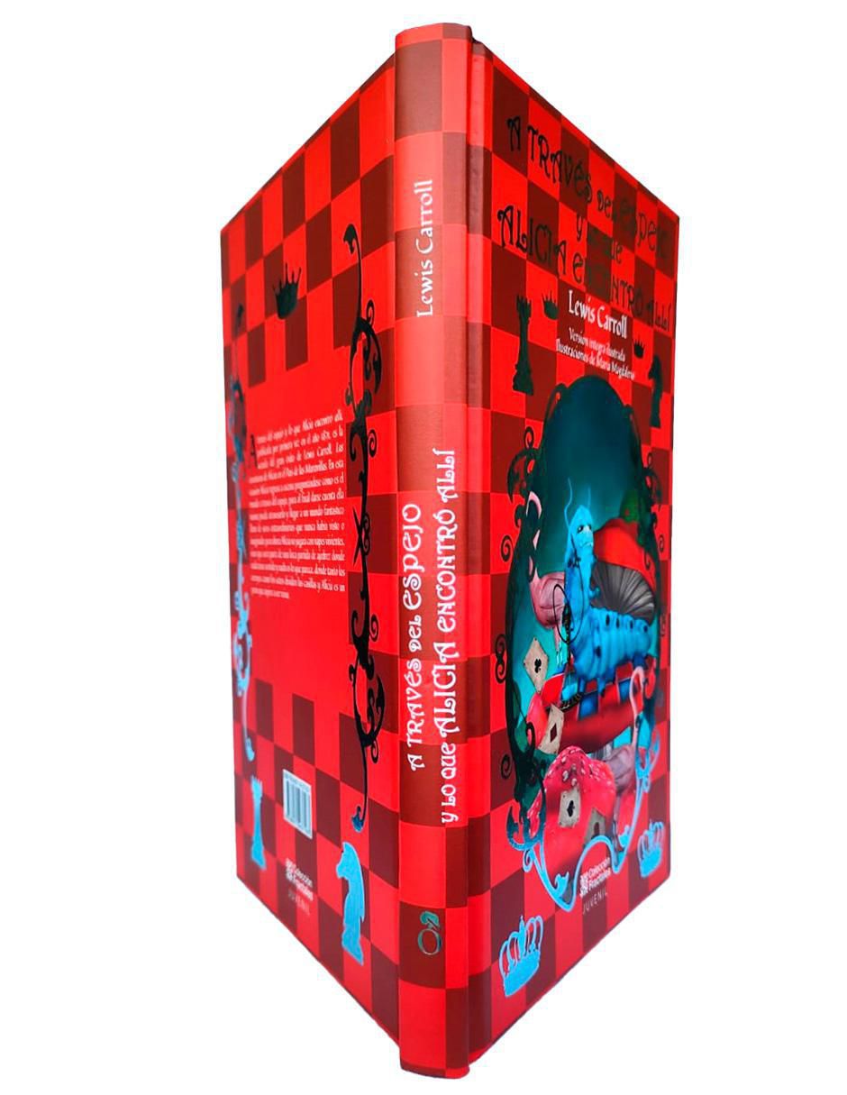 Libro A Través del Espejo y Lo Que Alicia Encontro Allí de Lewis Carroll 3
