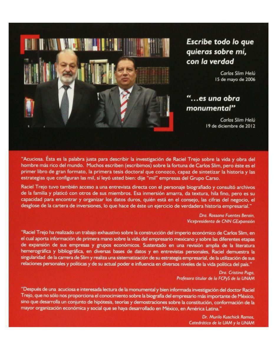Libro Libro Carlos Slim: Vida y Obra de Raciel Trejo 2