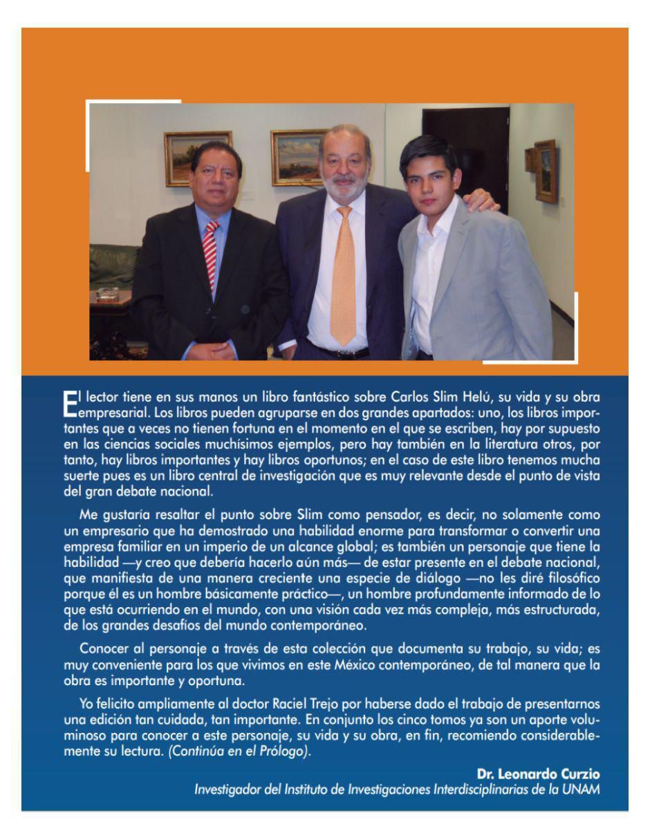 Libro Libro Carlos Slim: Empresario Global de Raciel Trejo 2