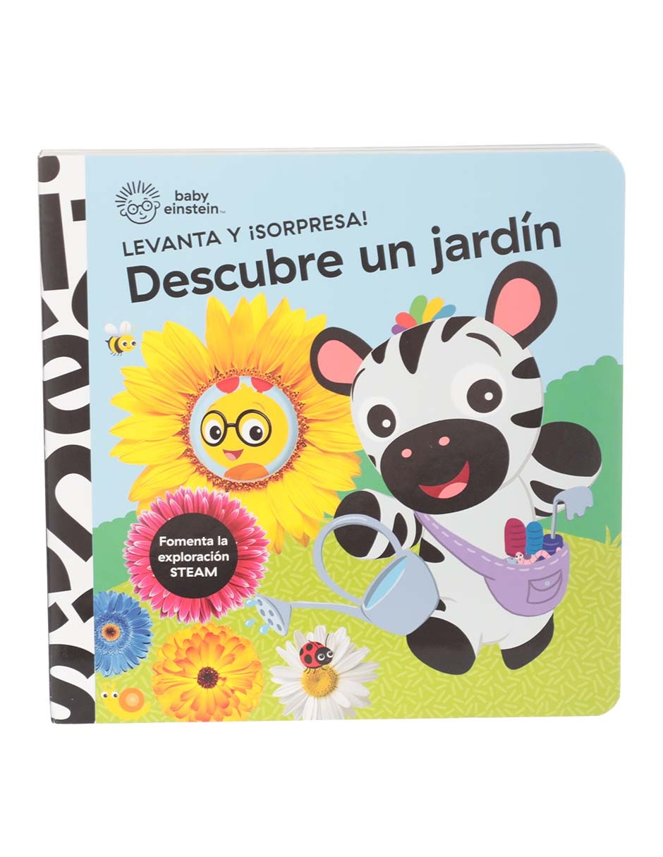 Libro Baby Einstein Levanta y ¡Sorpresa! Descubre un Jardín de Varios
