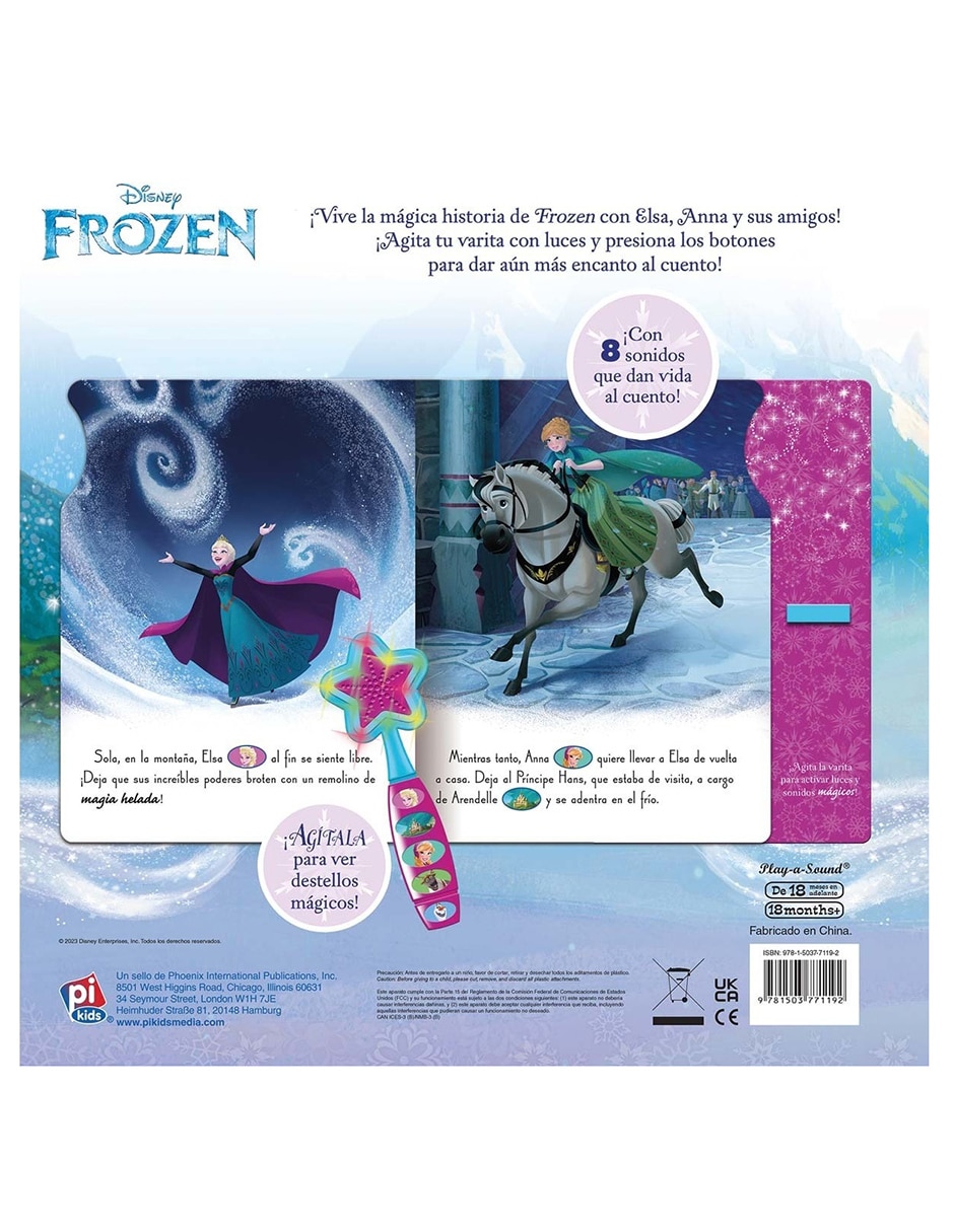 Libro Frozen: La Magia de Elsa de Disney 2