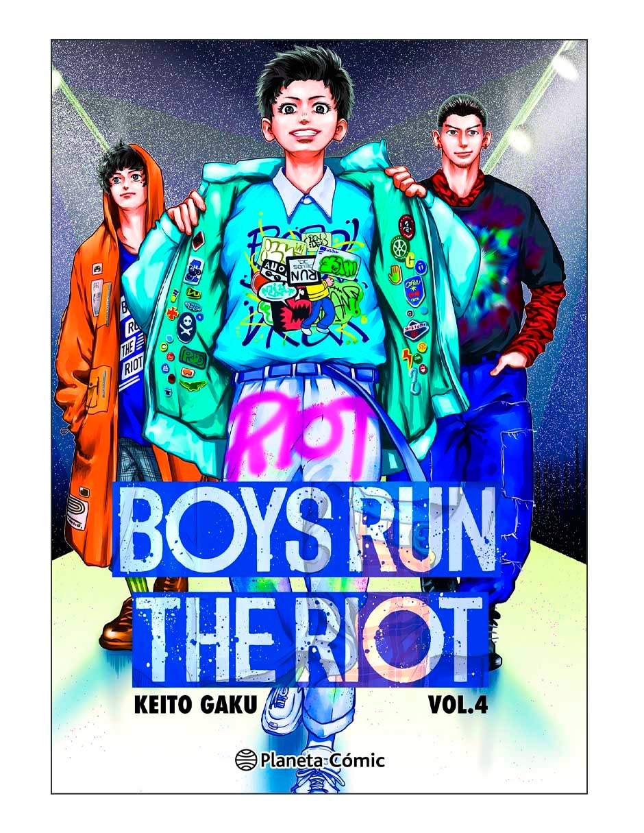 Manga Boys Run The Riot Nº 04/04