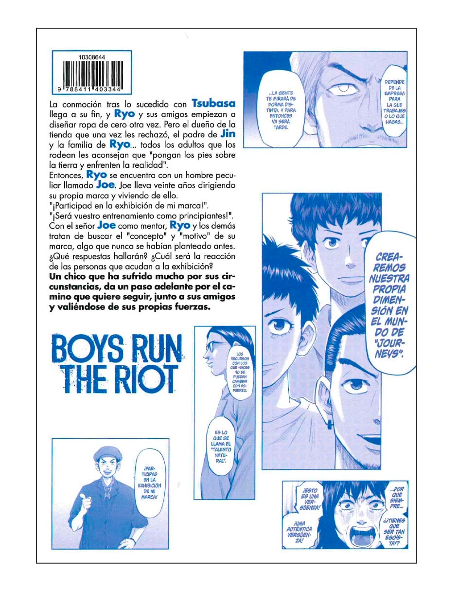 Manga Boys Run The Riot Nº 04/04 2