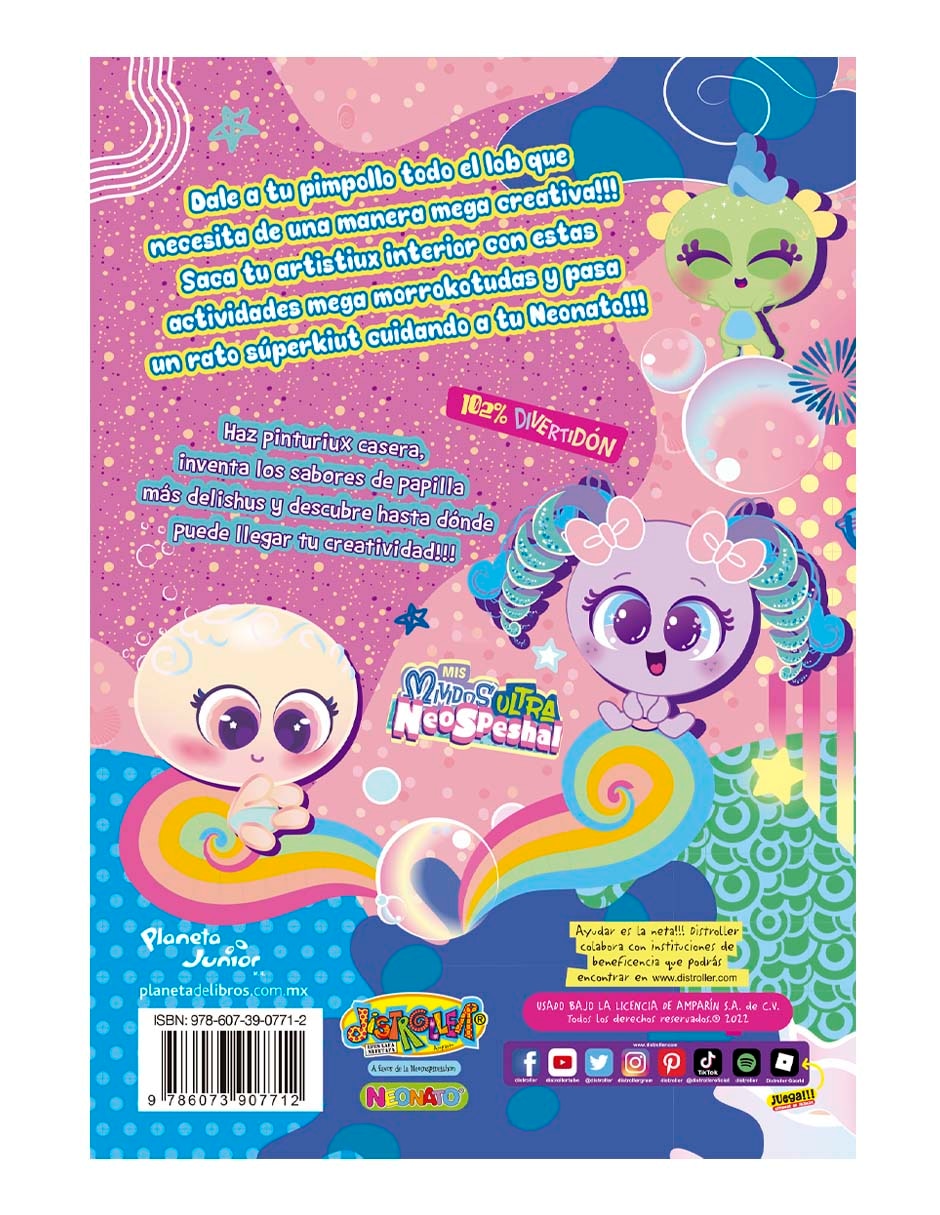 Libro Neonatos mi primer libruko de arte y neonatos de Distroller 2