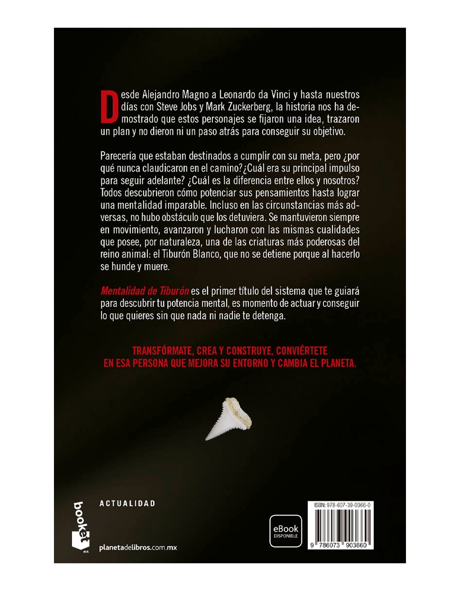 Libro Mentalidad De Tiburon de Manuel Sotomayor 2