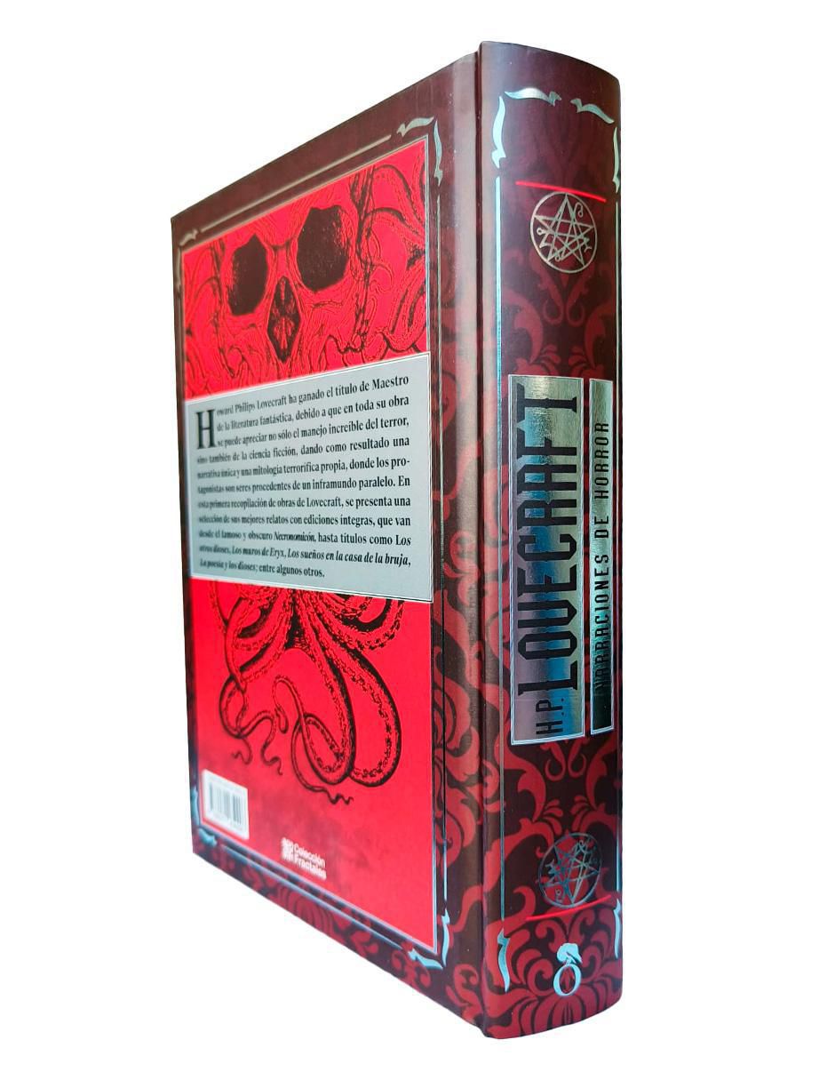 Libro Narraciones de Horror de H. P. Lovecraft