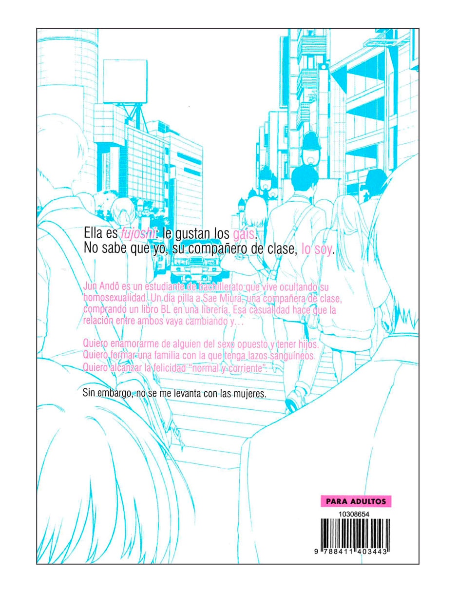 Manga She Likes Homos, Not Me No. 01/03 2