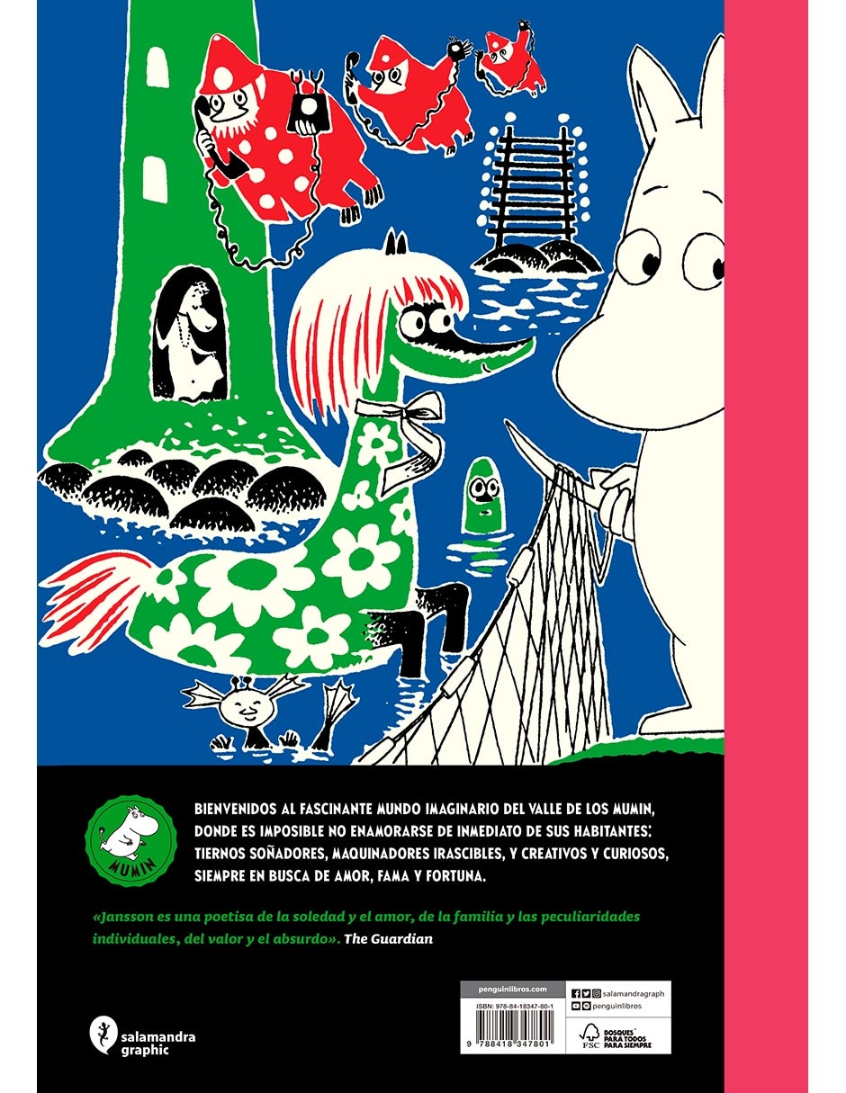 Libro Moomin novela grafica de Tove Jansson 2