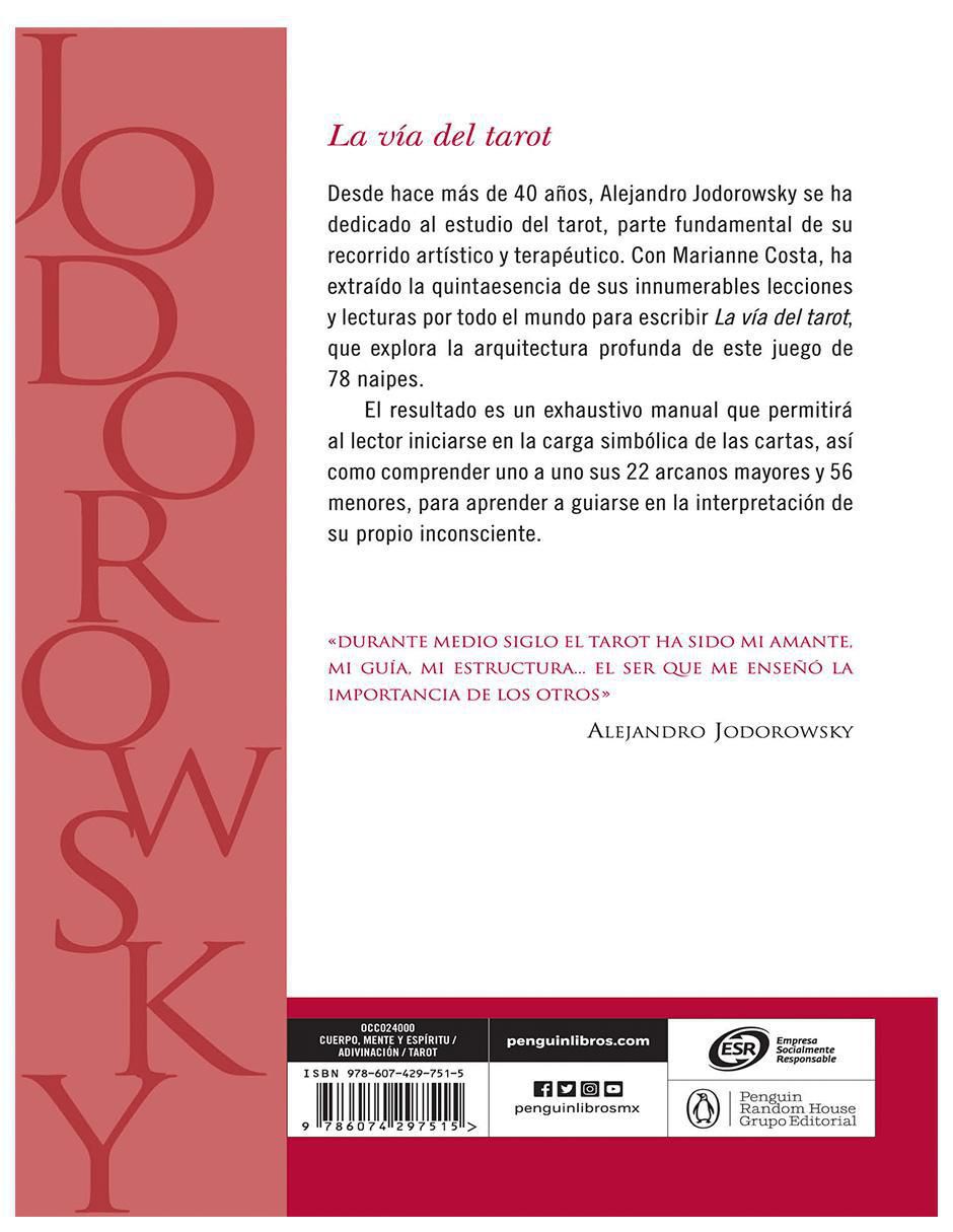 Libro La vía del Tarot de Alejandro Jodorowsky 2