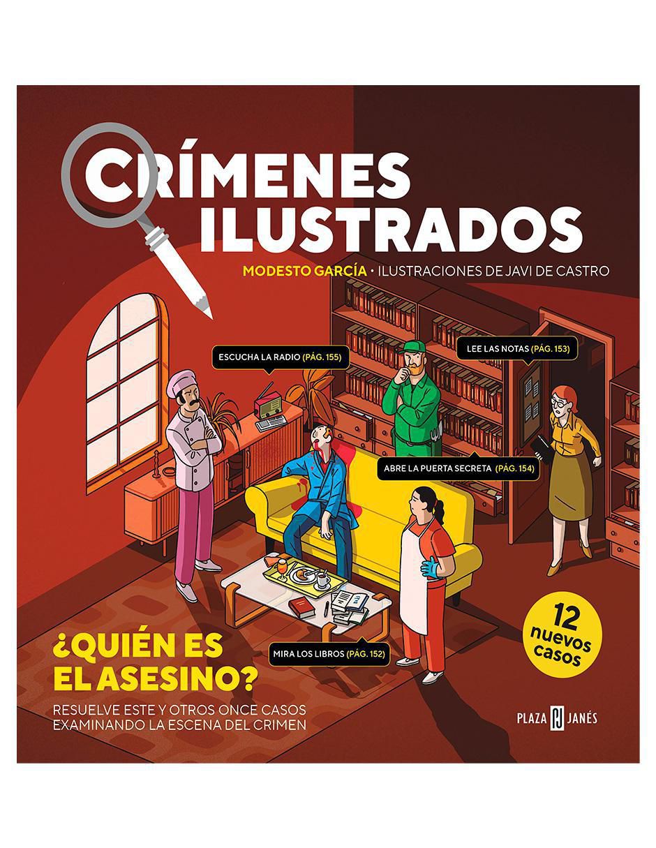 Libro Crímenes Ilustrados: ¿Quién Es El Asesino? de Modesto García