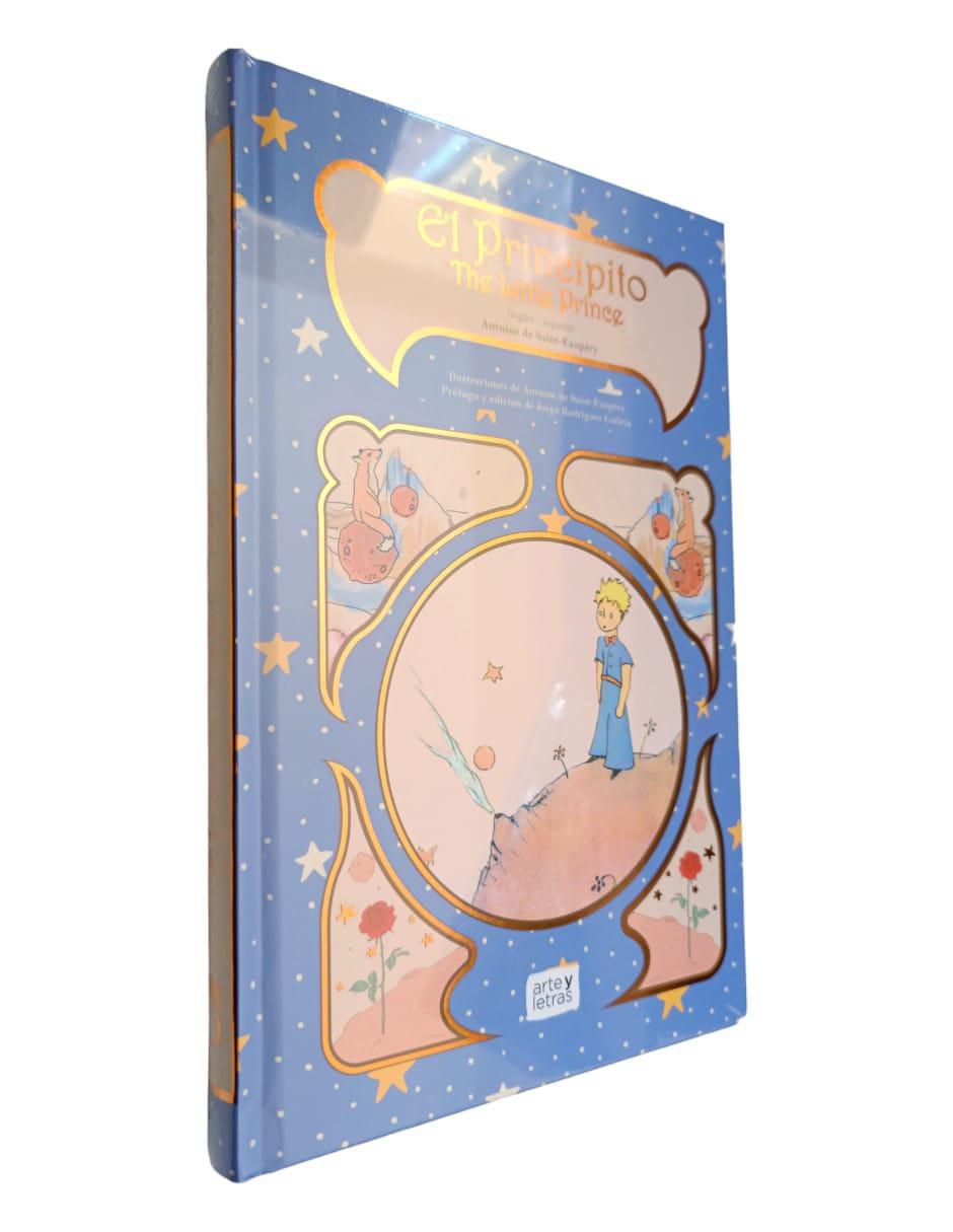 Libro El Principito Ingles Español Ilustrado de Saint Exupery 2