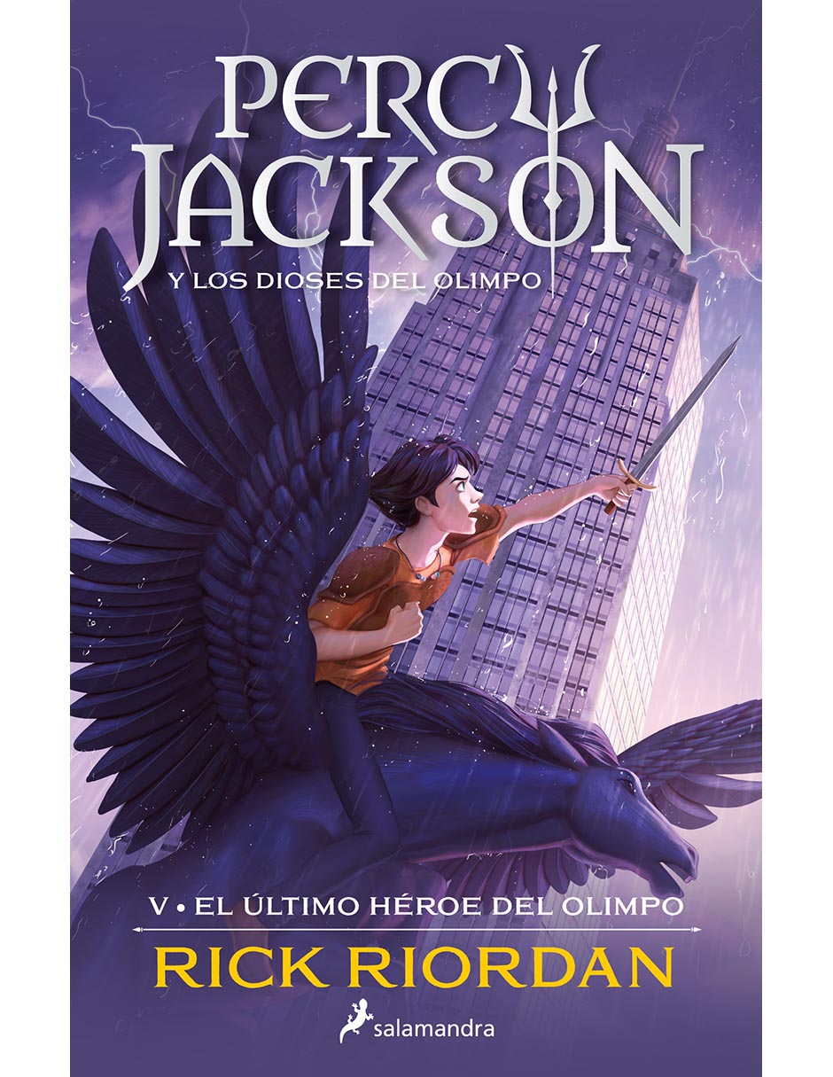 Libro El Último Heroe del Olimpo Percy Jackson de Rick Riordan