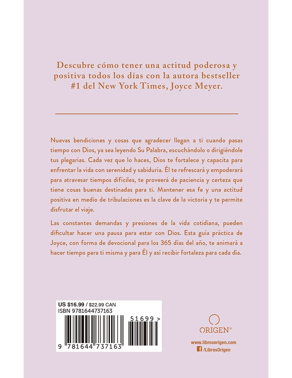 Libro Fortaleza para cada día de Joyce Meyer 2