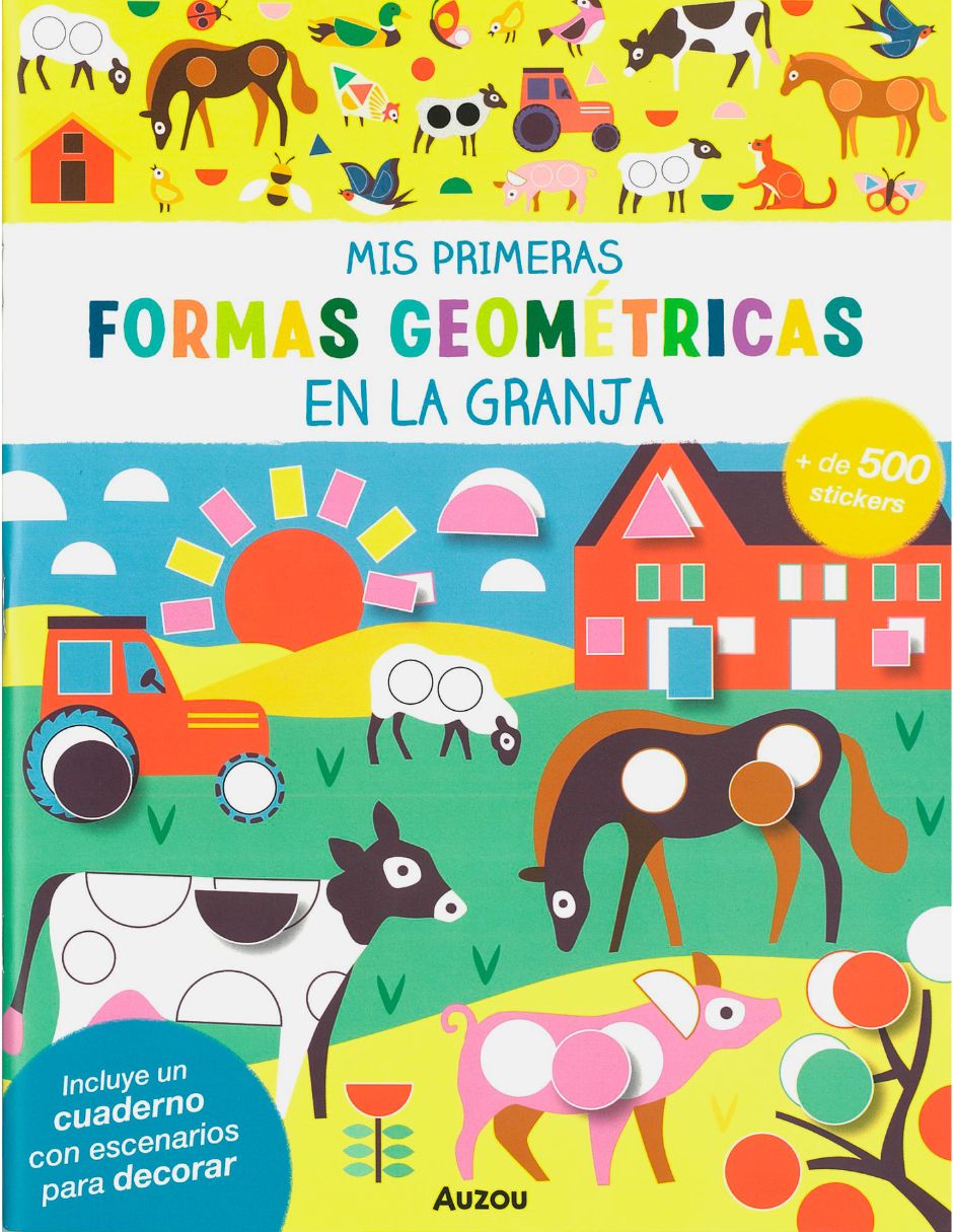 Libro Mis Primeras Formas Geométricas Mundo Animal de Nadia Taylor