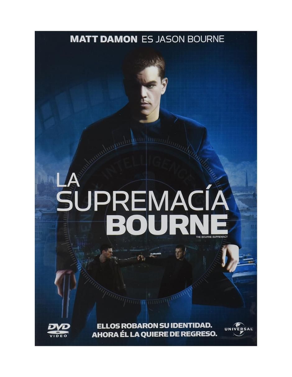 La Supremacia de Bourne estándar La Supremacia de Bourne estándar