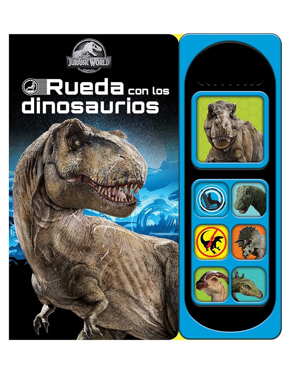 Libro Rueda con los dinosaurios de Jurassic World Libro Rueda con los dinosaurios de Jurassic World