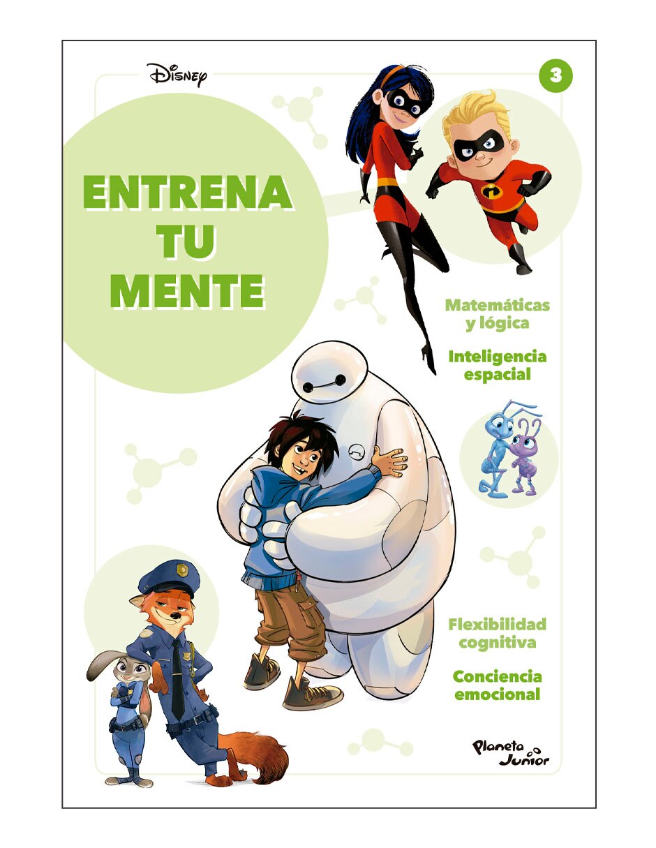 Libro Entrena tu Mente 3 de Disney 1