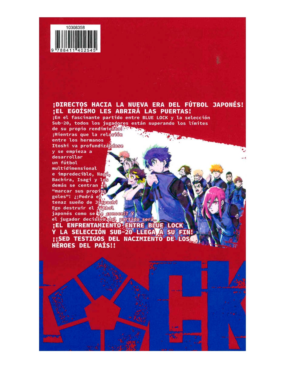 Manga Blue Lock Nº 17 2