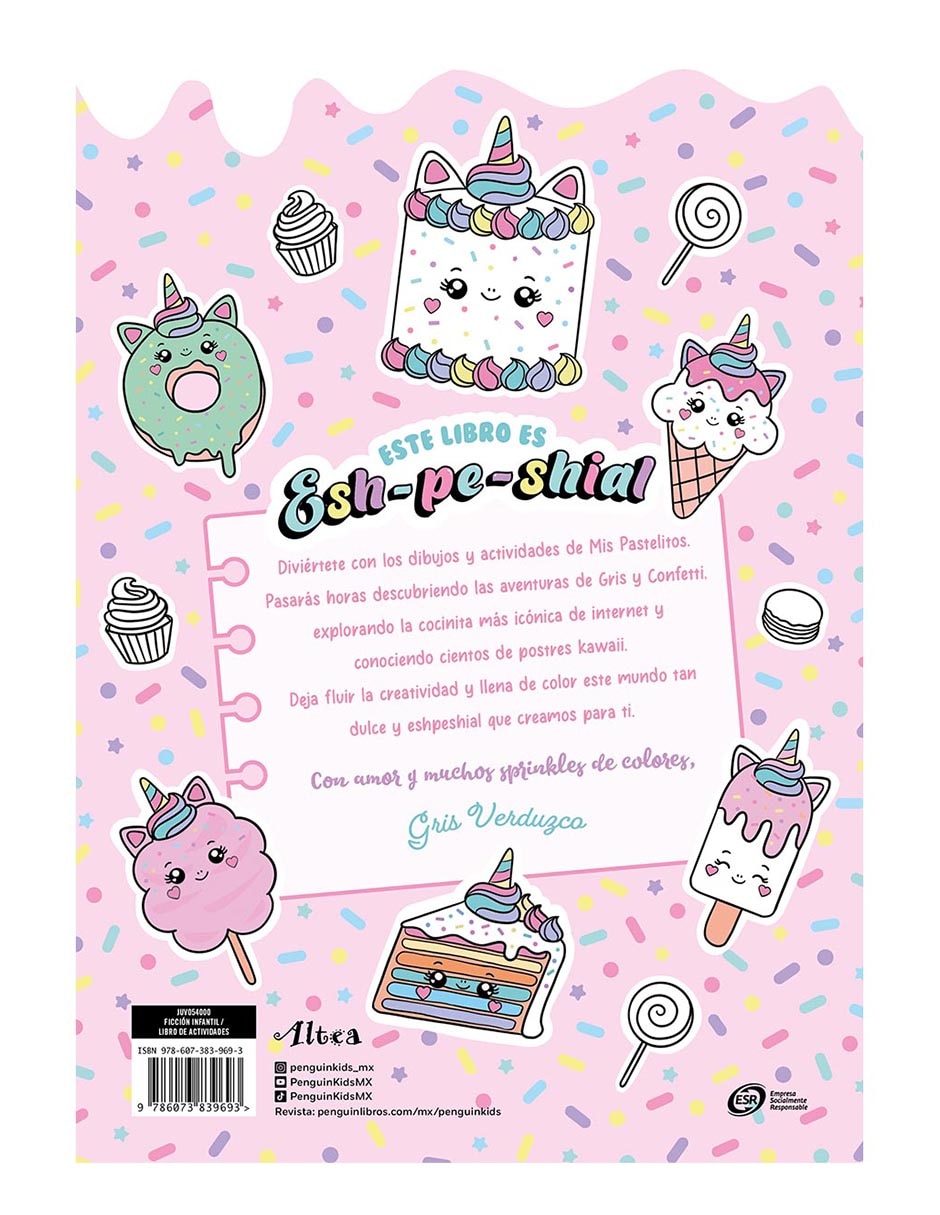 Libro Mis Pastelitos de Gris Verduzco 2