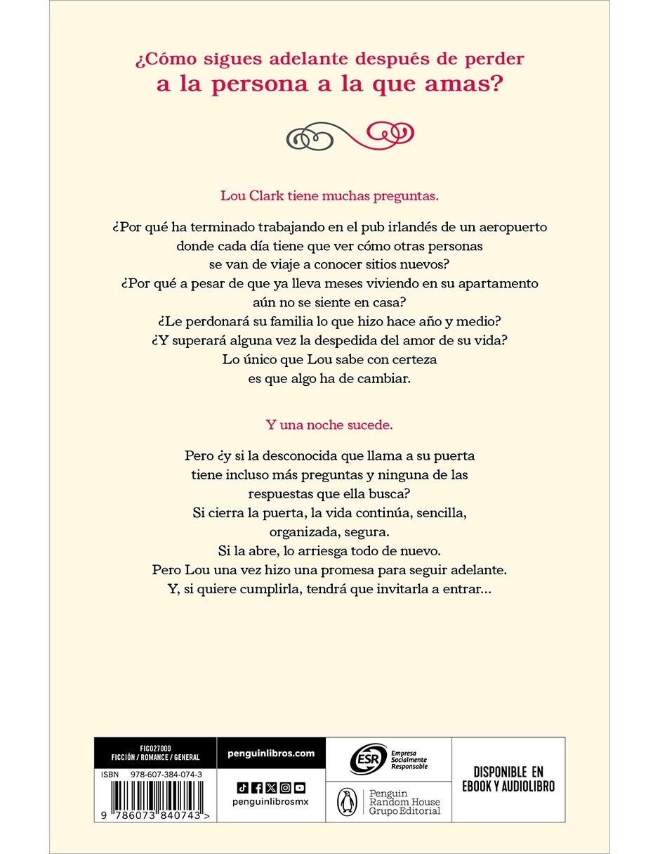 Libro Después de Ti de Jojo Moyes 2