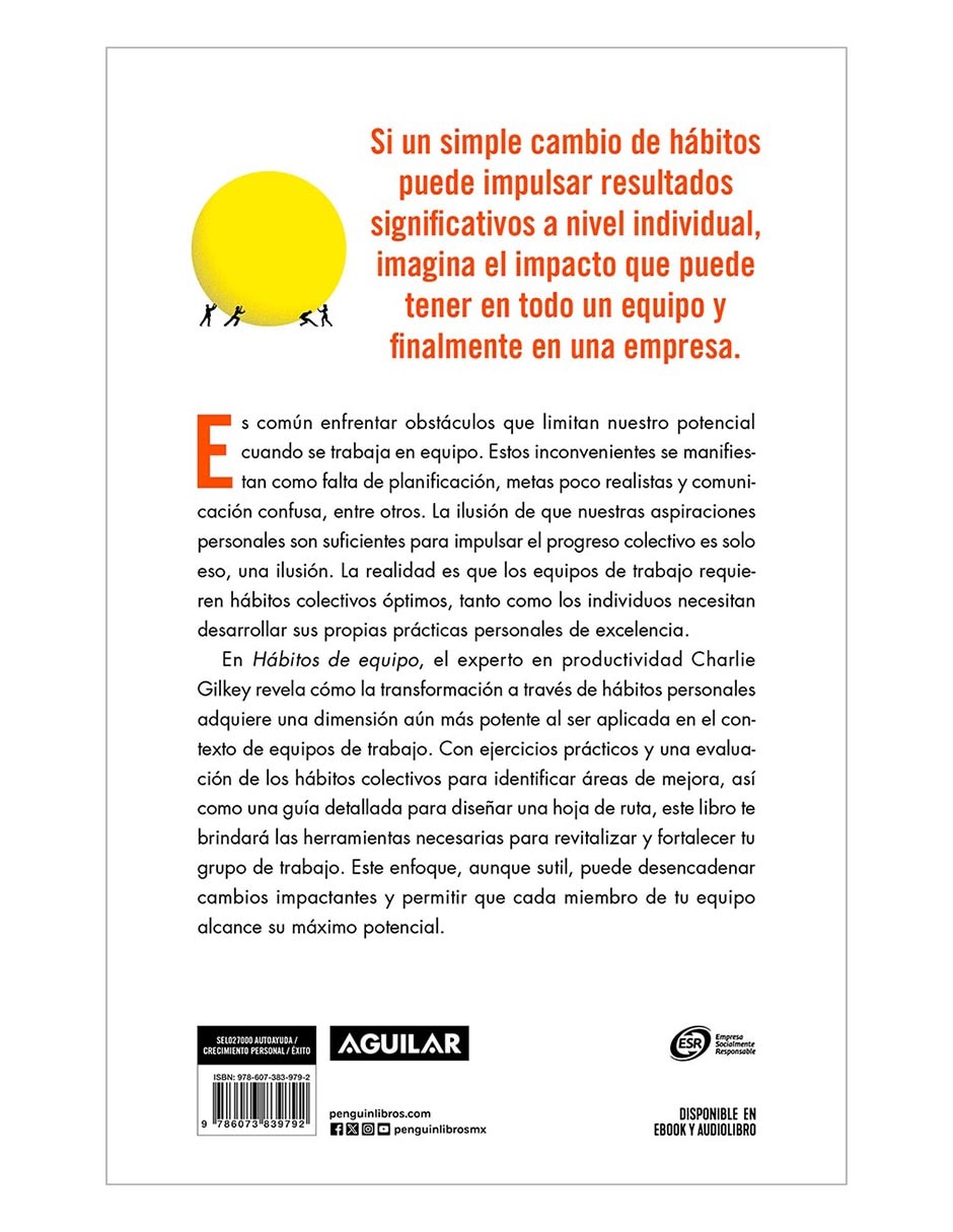 Libro Hábitos de Equipo de Charlie Gilkey 2