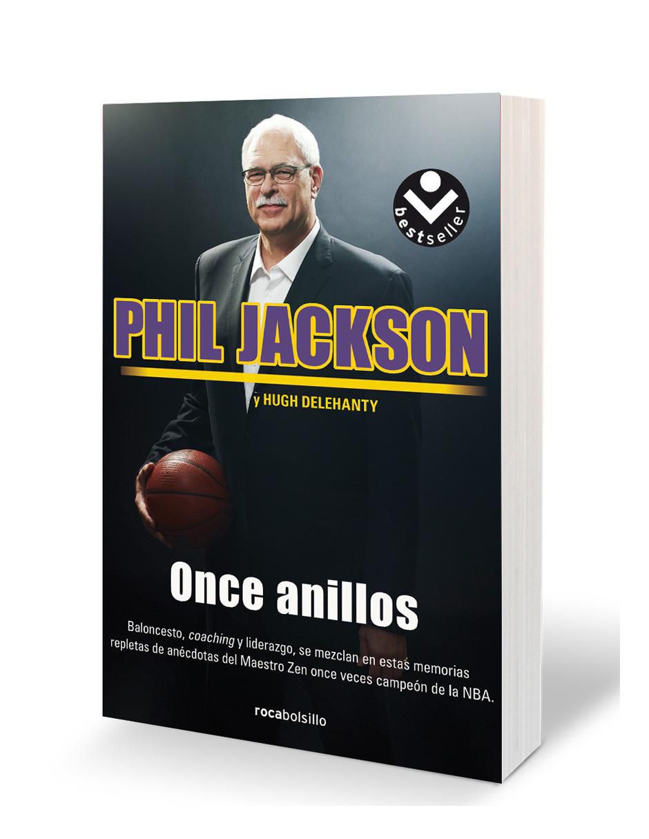 Libro Once Anillos de Hugh Delehanty / Phil Jackson 2