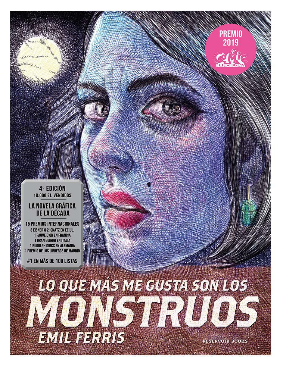 Libro lo que más me usta son los monstruos de Emil Ferris
