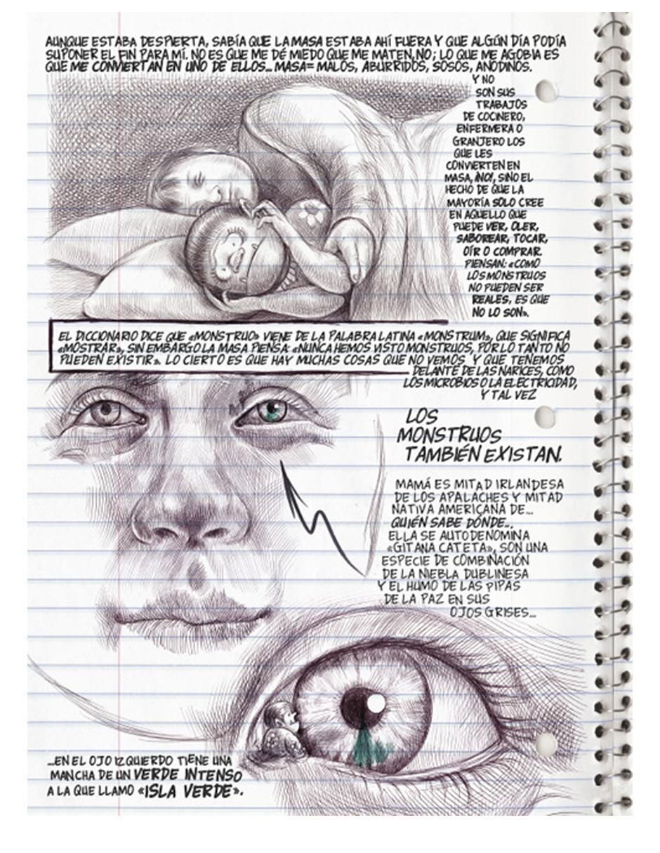 Libro lo que más me usta son los monstruos de Emil Ferris 3